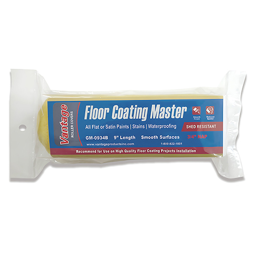 9 in X 3/4 in Floor Coating Roller Cover