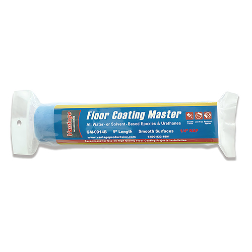 9 in X 1/4 in Floor Coating Roller Cover