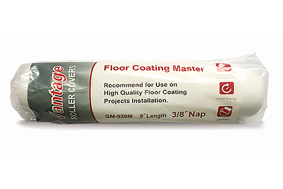 9 in X 3/8 in Floor Coating Roller Cover