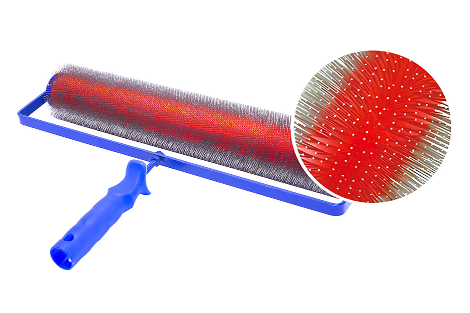 18'' Porcupine Spiked Roller with 3/4''Steel Spikes with Frame