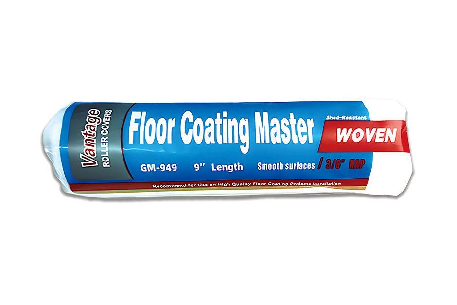 9 in X 3/8 in Floor Coating Roller Cover